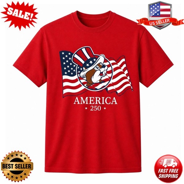250th Anniversary America 4th of July 2026 Buc-ees T-Shirt (S-5XL multicolor)