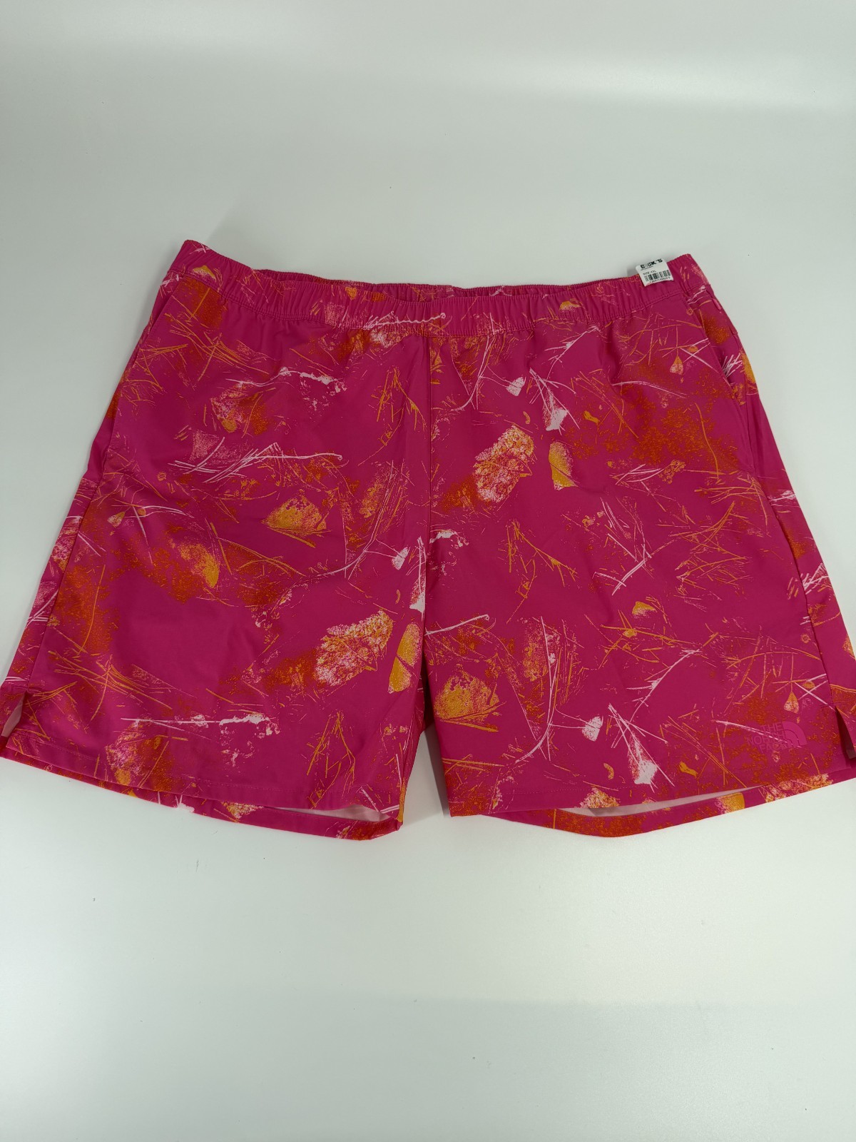 THE NORTH FACE Wander Shorts Mens XXL Length 18″ Inseam 7″ Pink Floral