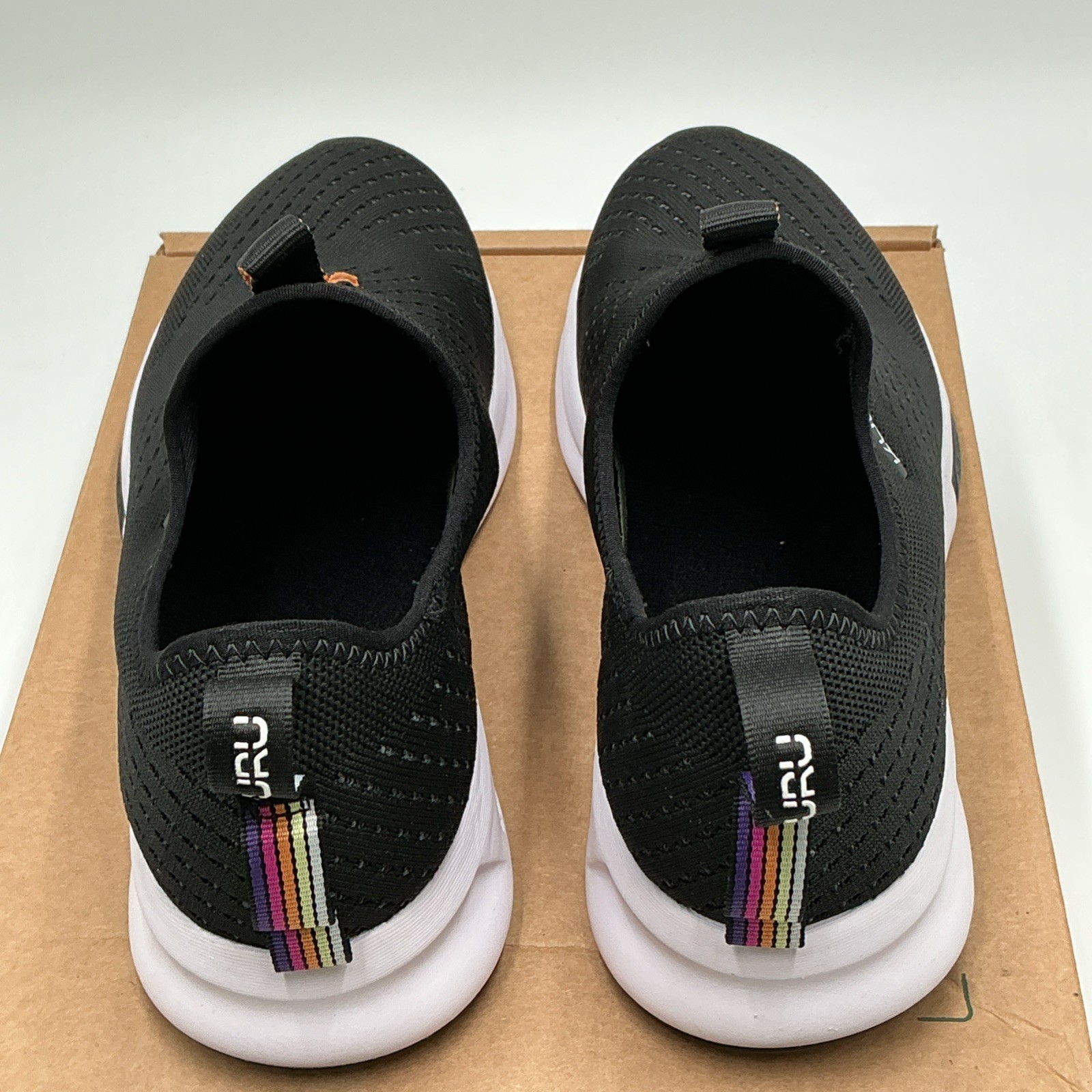 Kuru Atom 208501105 Sneakers Women’s US 10.5 Black Slip On Comfort Shoes eBy2977