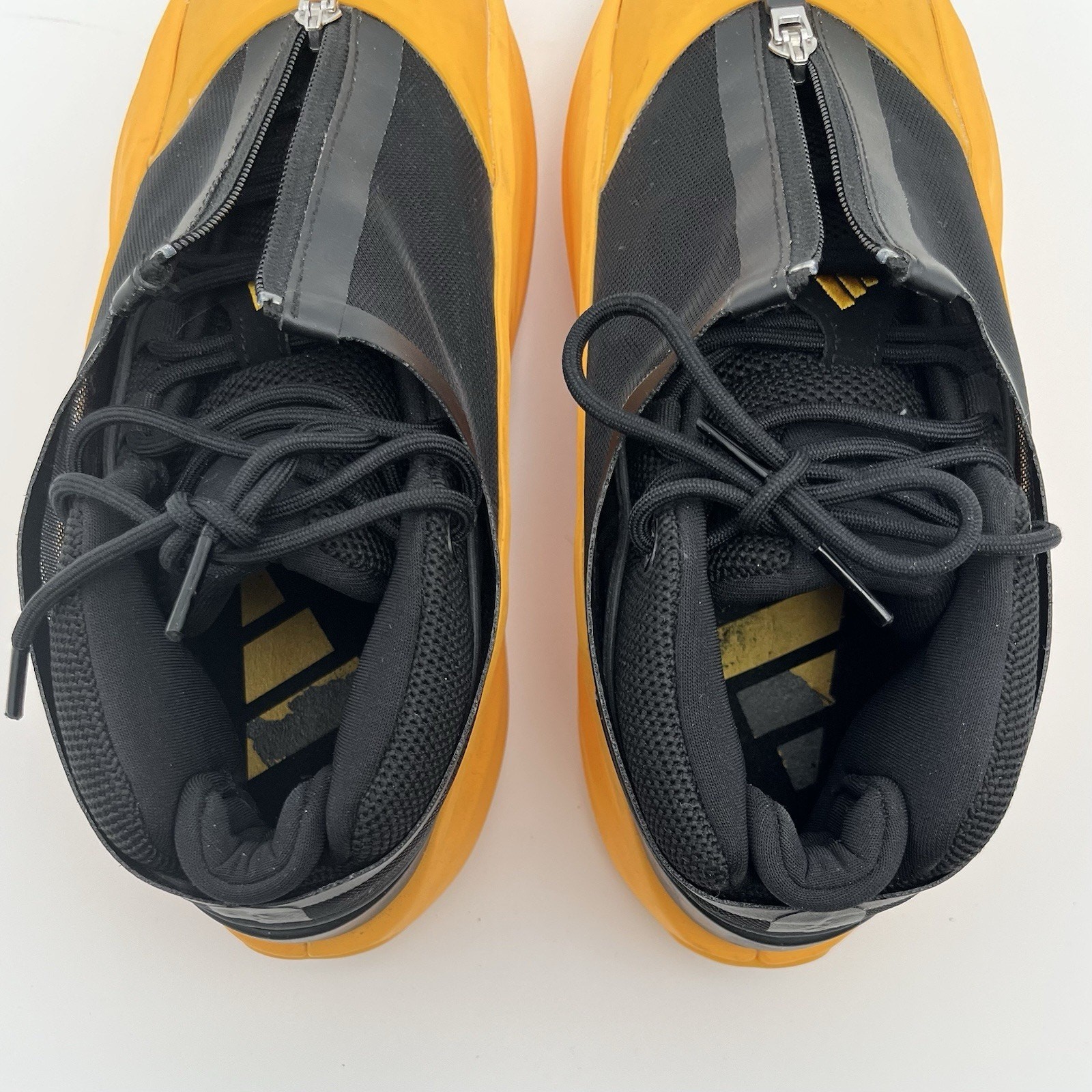 ADIDAS Crazy IIInfinity Lakers Crew Yellow Black IG6157 Sneakers US Mens 7.5 GUC