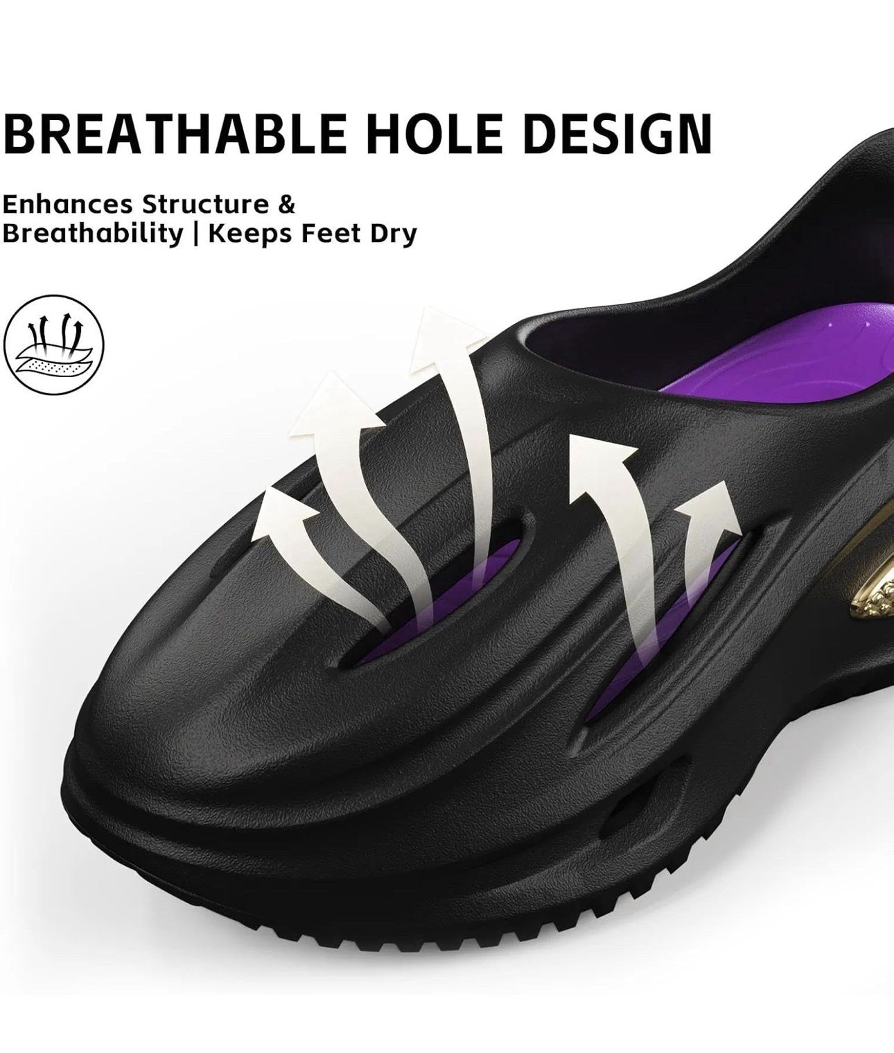 Arch Support Clogs EVA Lightweight Non-Slip Slide Sandals for Men Women