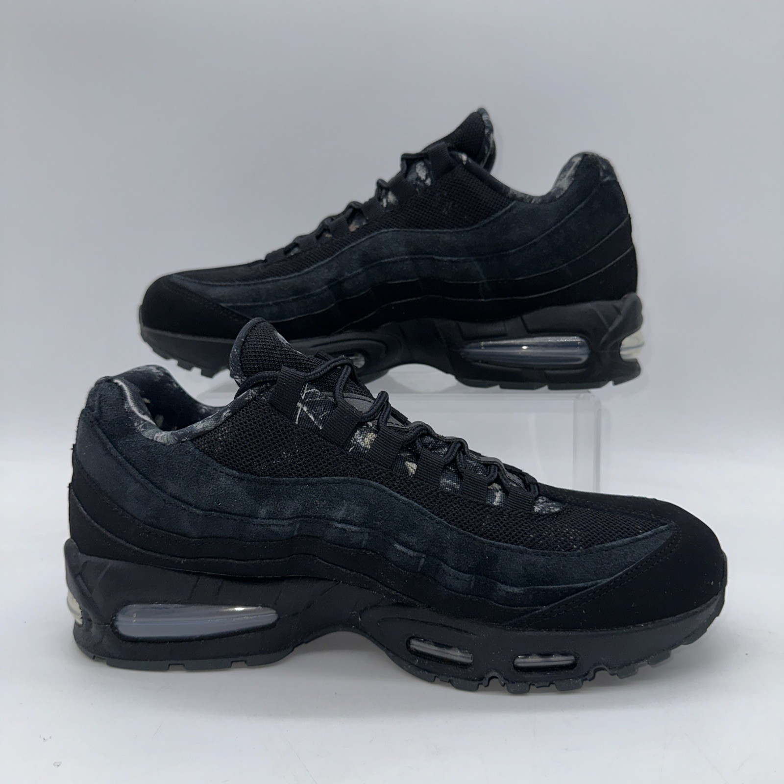Nike Men’s Size 10 Air Max 95 Big Bubble (IQ0302 010)Black Running Sneaker Sport