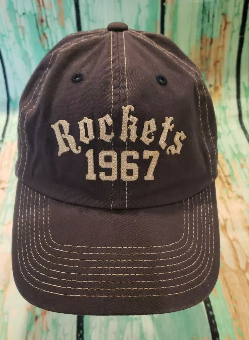 Womens Houston Rockets Hat 1967 Ball Cap Hat With Strapback Adjustable