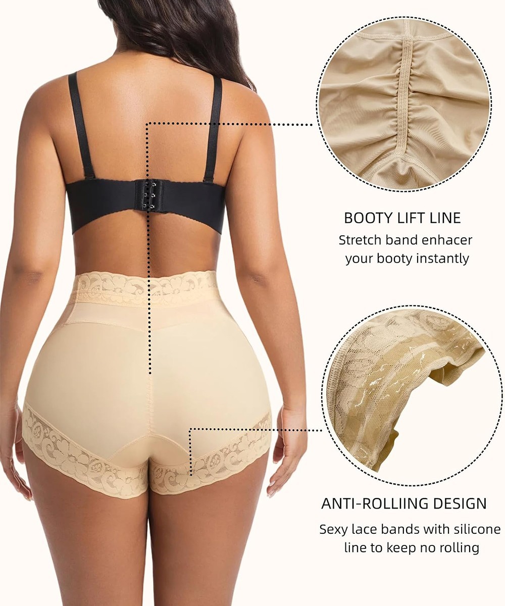 Women Butt Lifter Underwear Tummy Control High Waist Panties Seamless Shapewear