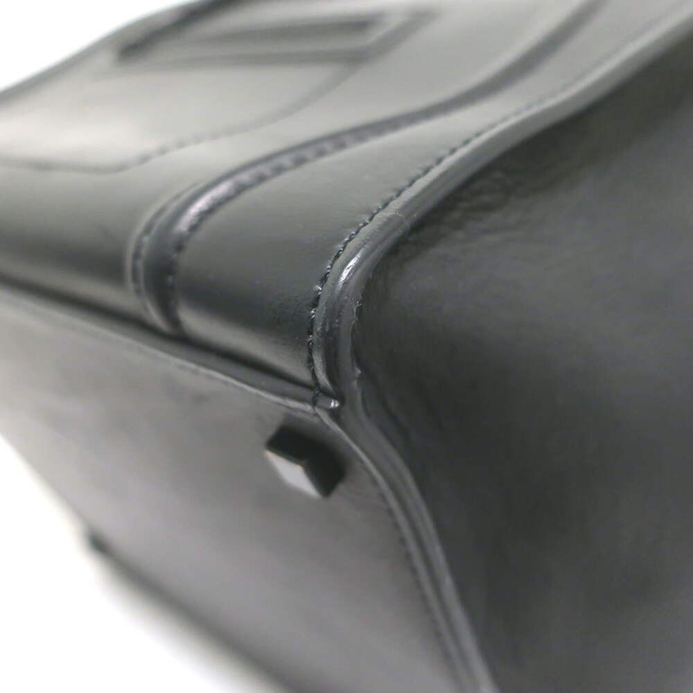 Celine Medium Phantom Luggage Tote Black Calfskin Leather