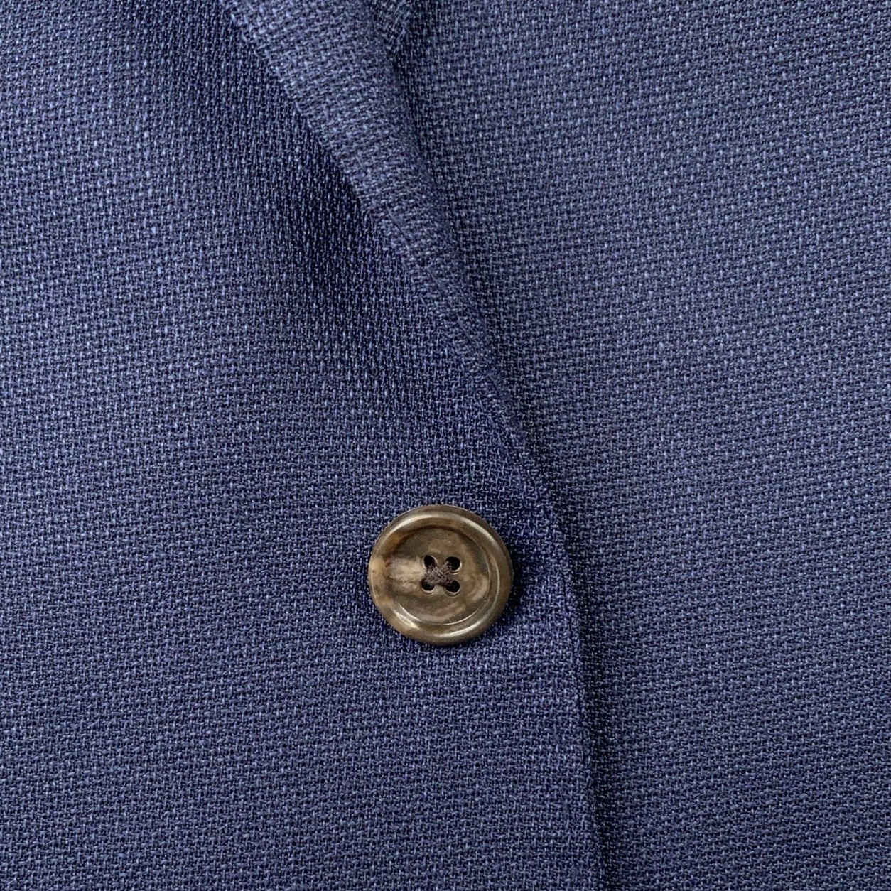 Mens 40 R Bonobos X V.B.C. Royal Navy Hopsack Knit Patch Pocket Slim Fit Blazer