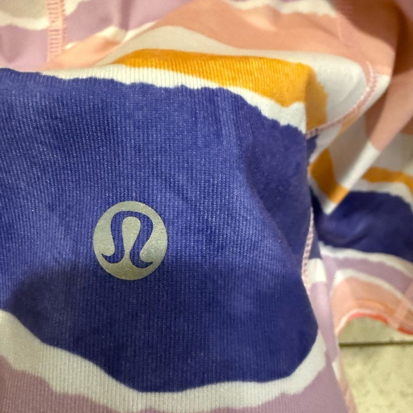 Women’s Lululemon Multicolor Striped Tank Top