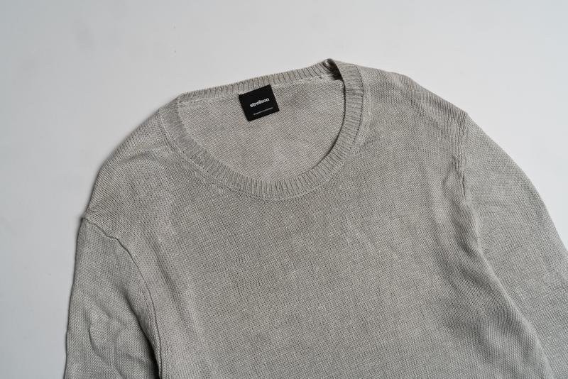 Men Strellson Sweater Grey Linen 38 / M / 46