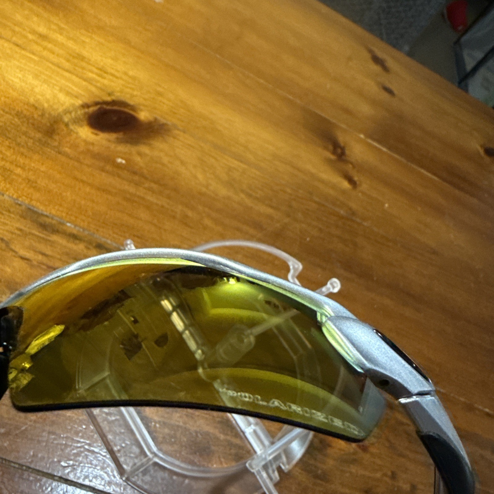 Oakley Radar EV Path Silver Frames and Orange Lenses