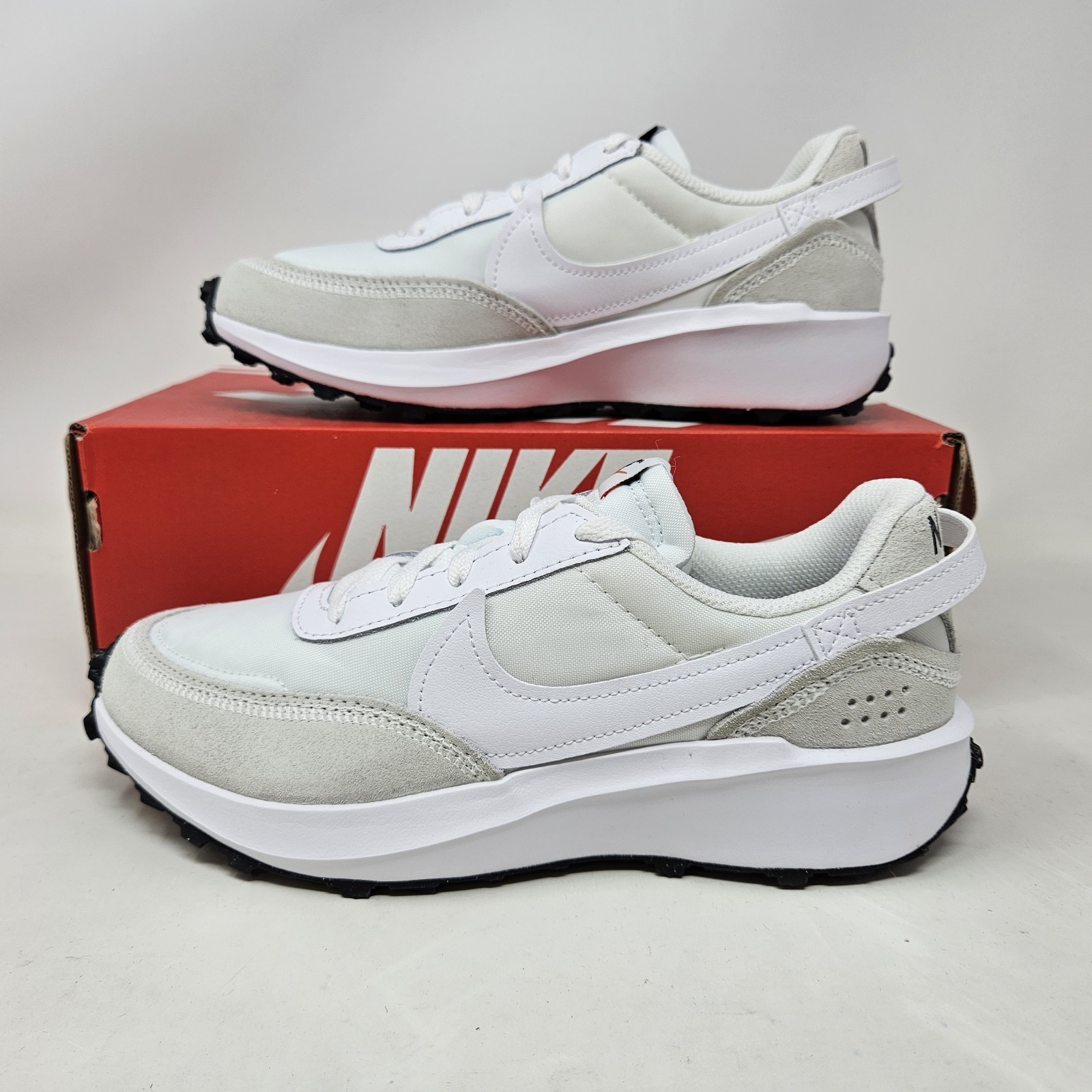 Nike Waffle Debut ‘White Grey’ Comfy Casual Shoe / DH9523-100 / Women’s Size 7.5