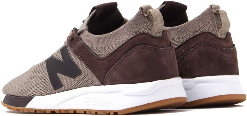 NEW BALANCE 247 LOW MRL247DL TRAINERS SNEAKERS MEN SHOES MESH MUSHROOM BROWN NEW