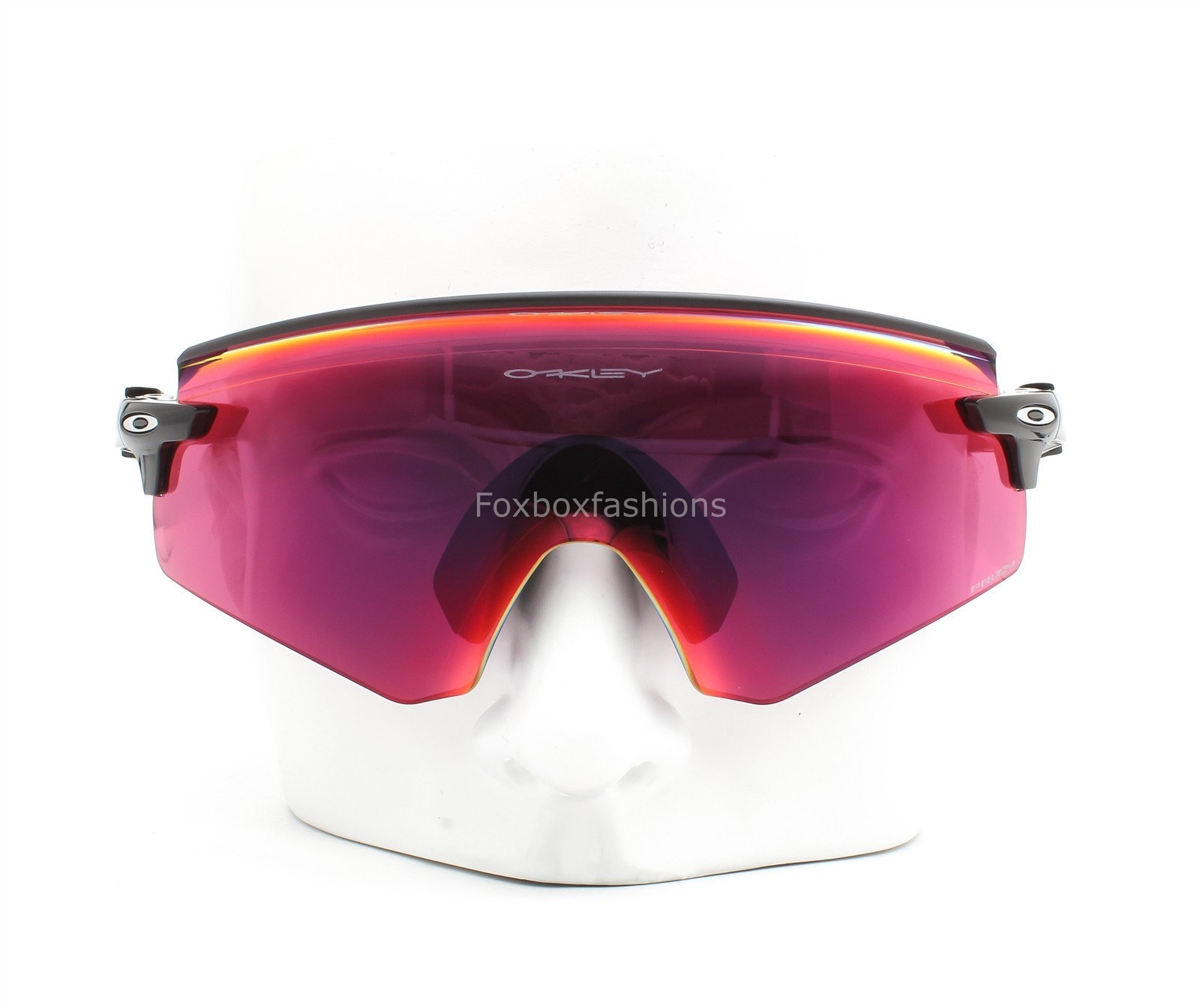 Oakley Encoder Shield Sunglasses Polished Black Prizm Field OO9471-0236 w/case
