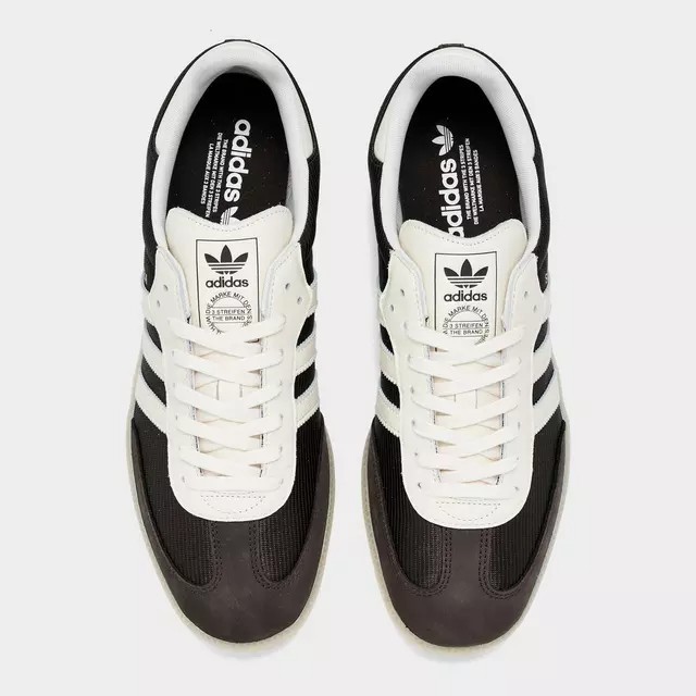MENS ADIDAS SAMBA OG IH6843 AURORA COFFEE/CREAM WHITE/SAND STRATA SNEAKER-SIZE 5