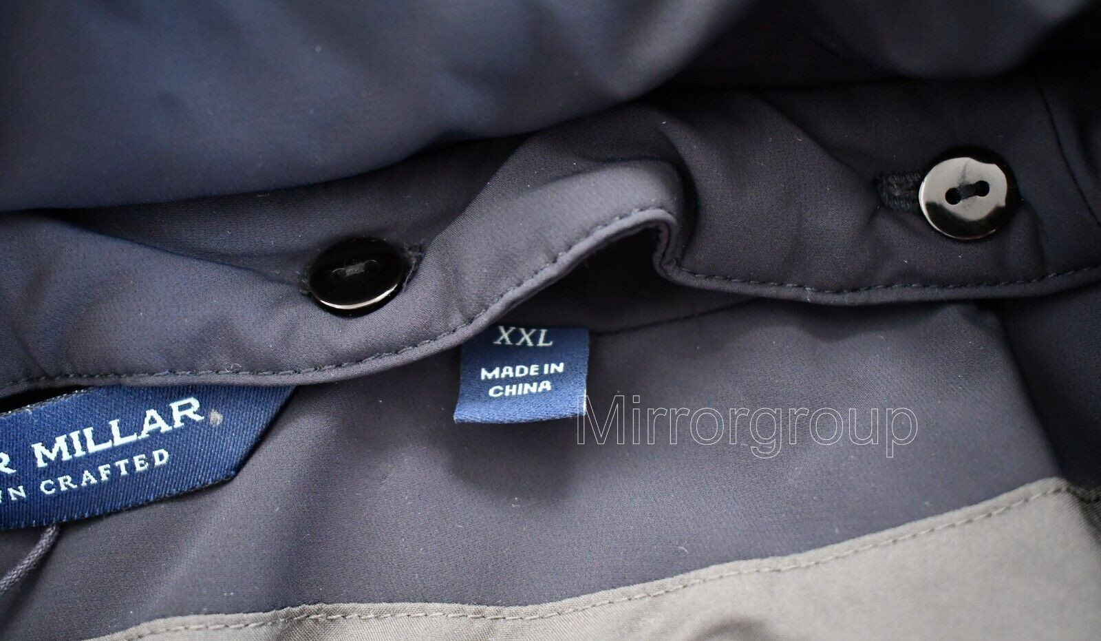 $1195🆕PETER MILLAR Navy ASTON QUILTED Hooded 4Way Stretch Blazer Jacket XXL/2XL