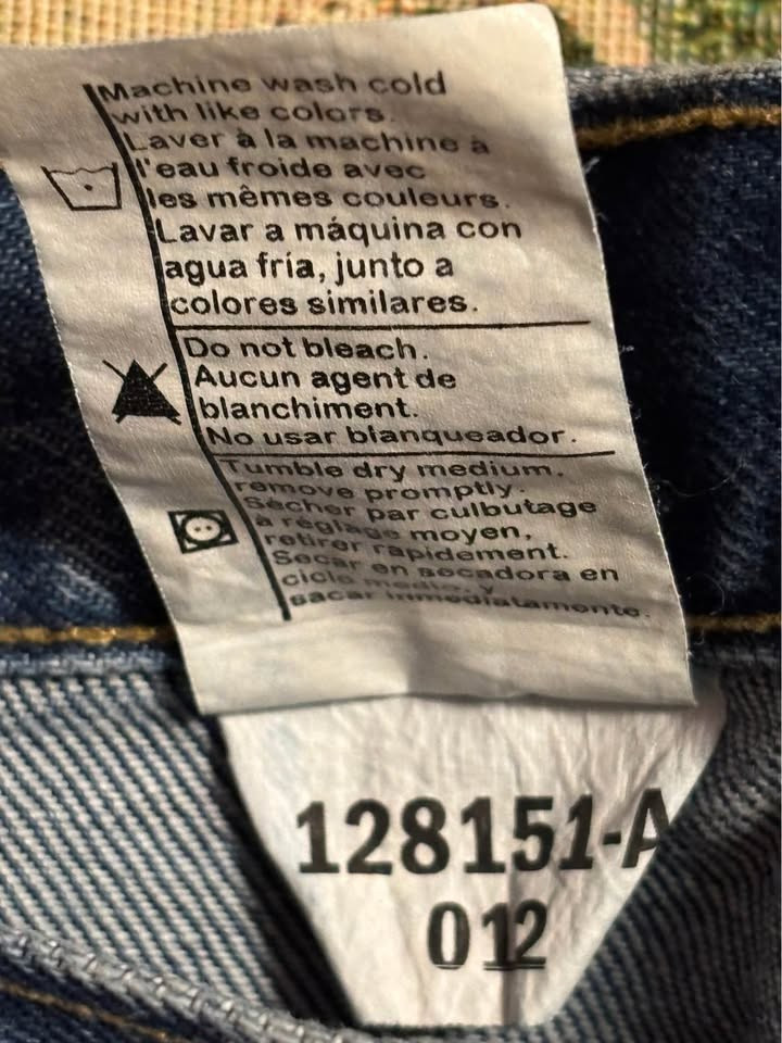 New/NWOT – Carhartt B160 DST Relaxed Fit Blue Denim Jeans 36×30 – 36 x 30