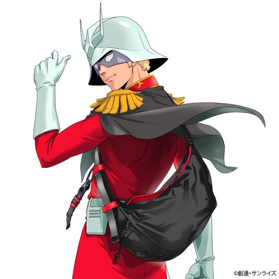 STRICT-G MSPC “Mobile Suit Gundam” Shoulder Bag M Char Aznable