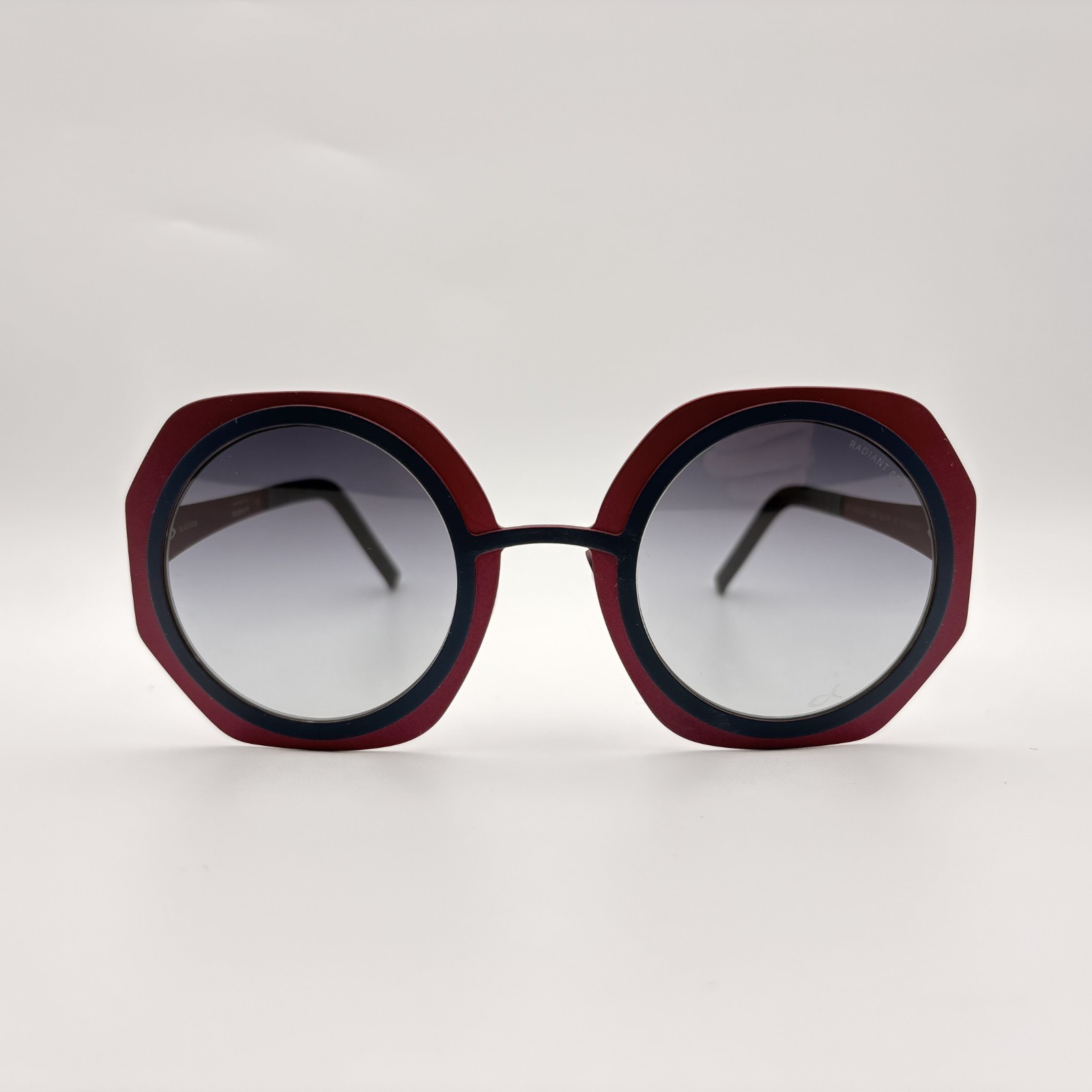 NEW Blackfin Coral Cove BF871 1049 Blue Red Titanium Italy Sunglasses 51-28