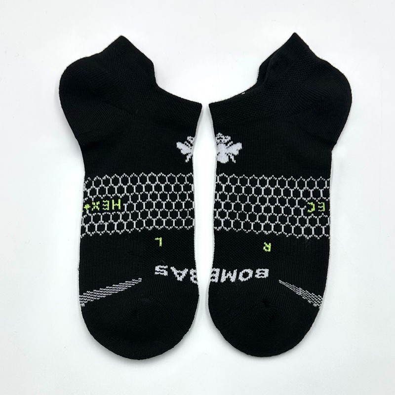 BOMBAS 4 pairs Men’s All-Purpose Performance Ankle Socks Size L 4 Colors Mix