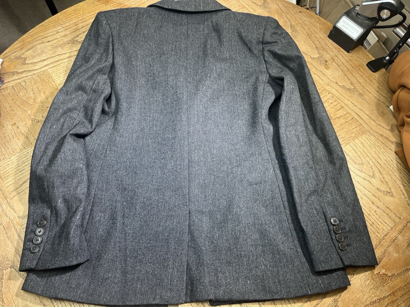 J.Crew Mario Bellucci Italian Wool Tweed Blazer Two Buttons Size 6 NWT $319