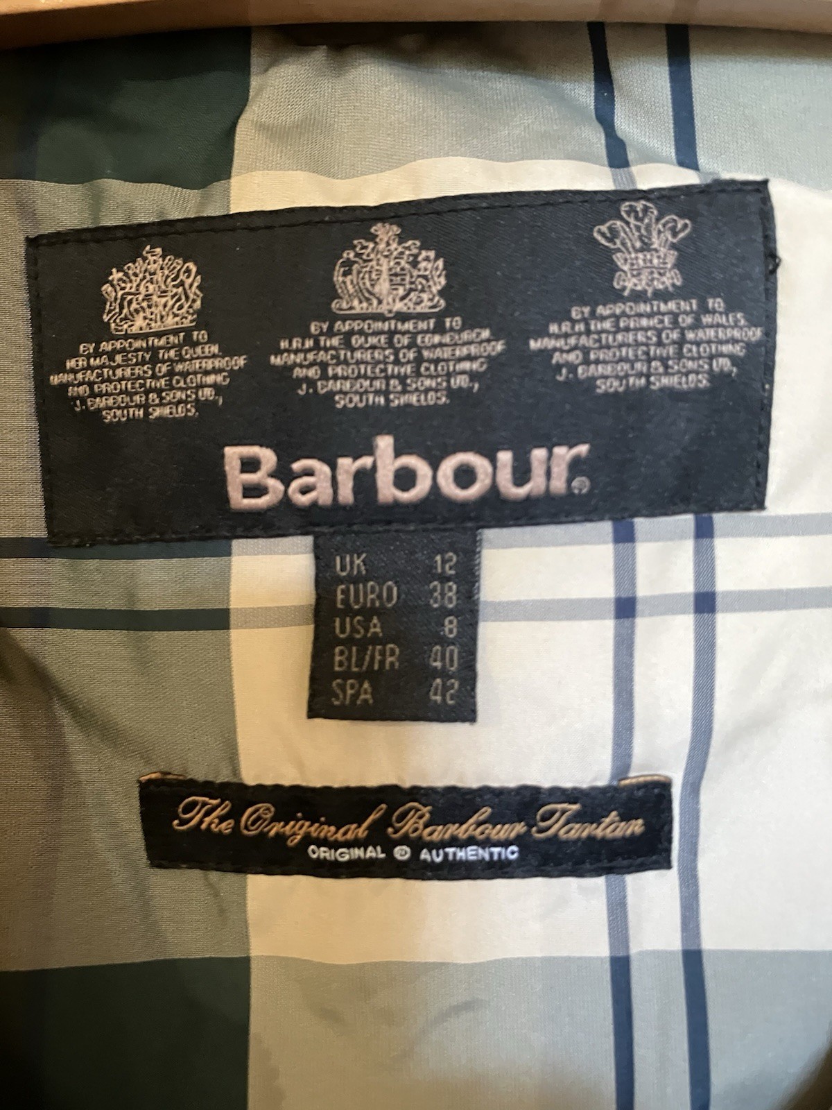 Barbour Alness Quilt Jacket – US8