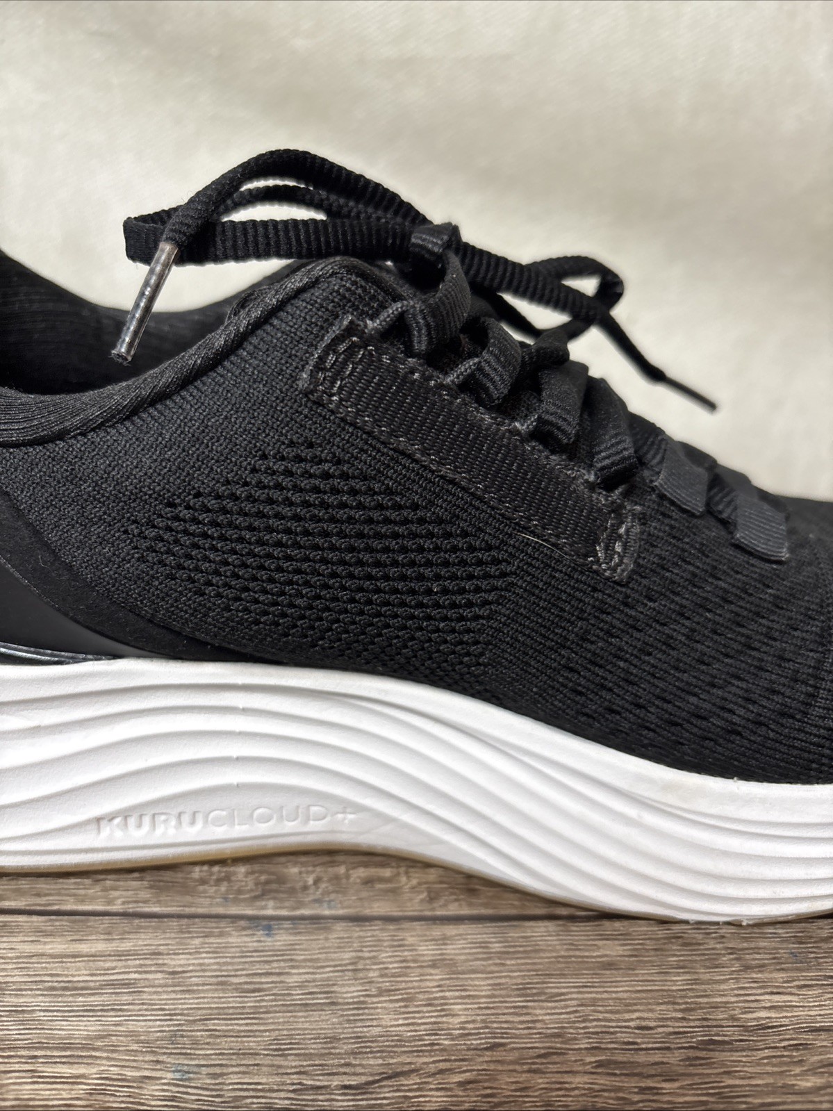 Kuru Atom 2 Womens Size 7.5 M Black Athletic Running Walking Shoes Sneakers