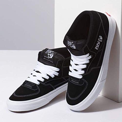 Vans Unisex Half Cab Shoes In Black/White| Authentic New
