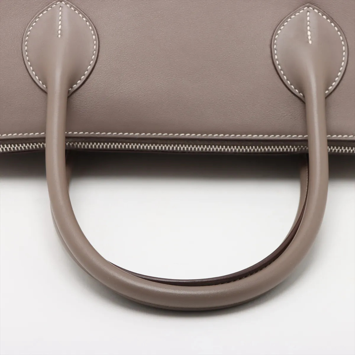 Hermès Bolide Relax 45 Veau Sikkim Gris asphalt Silver Metal Fittings U: 2022