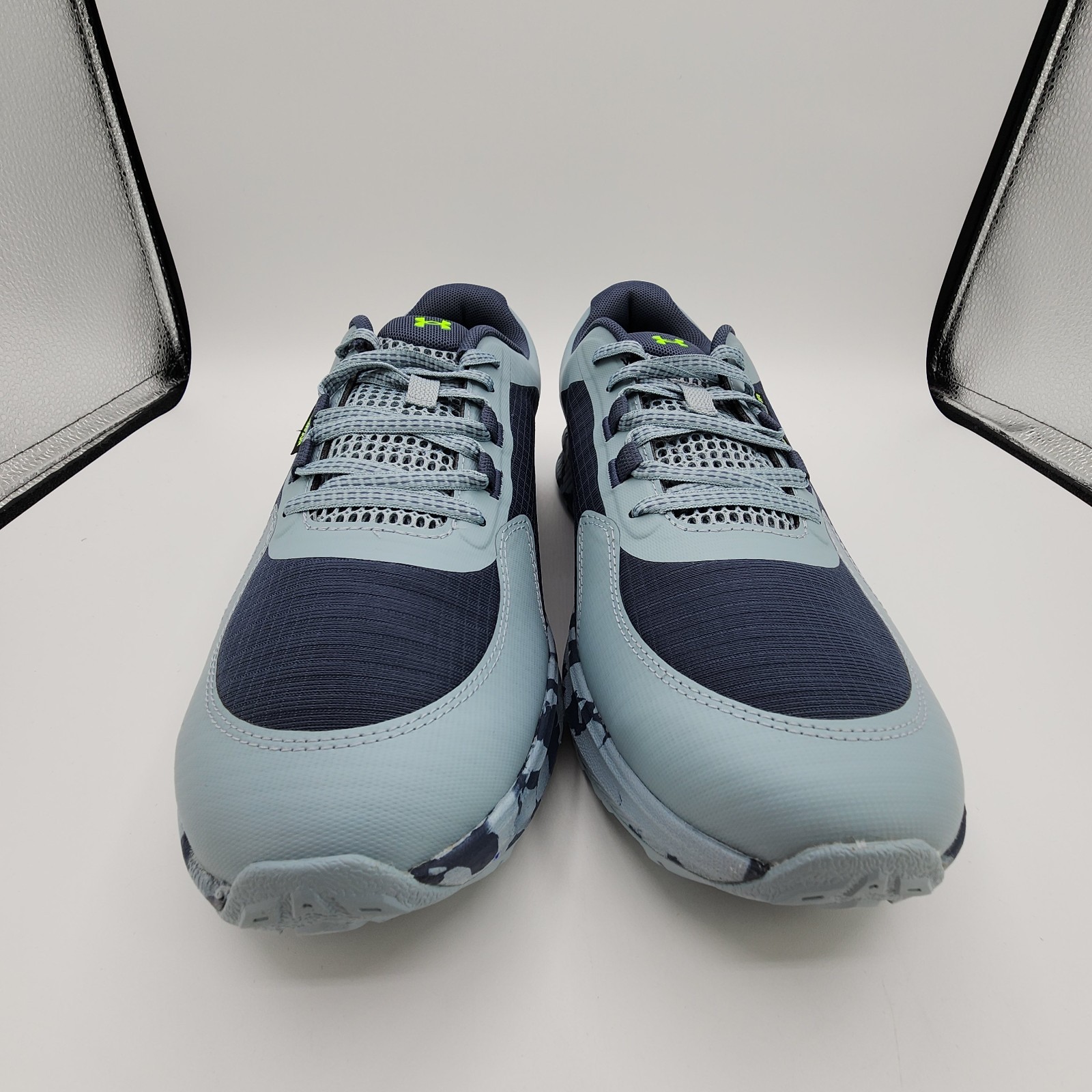 Under Armour UA Bandit Trail 3 Running Shoes Mens 10.5 Downpour Gray NEW READ