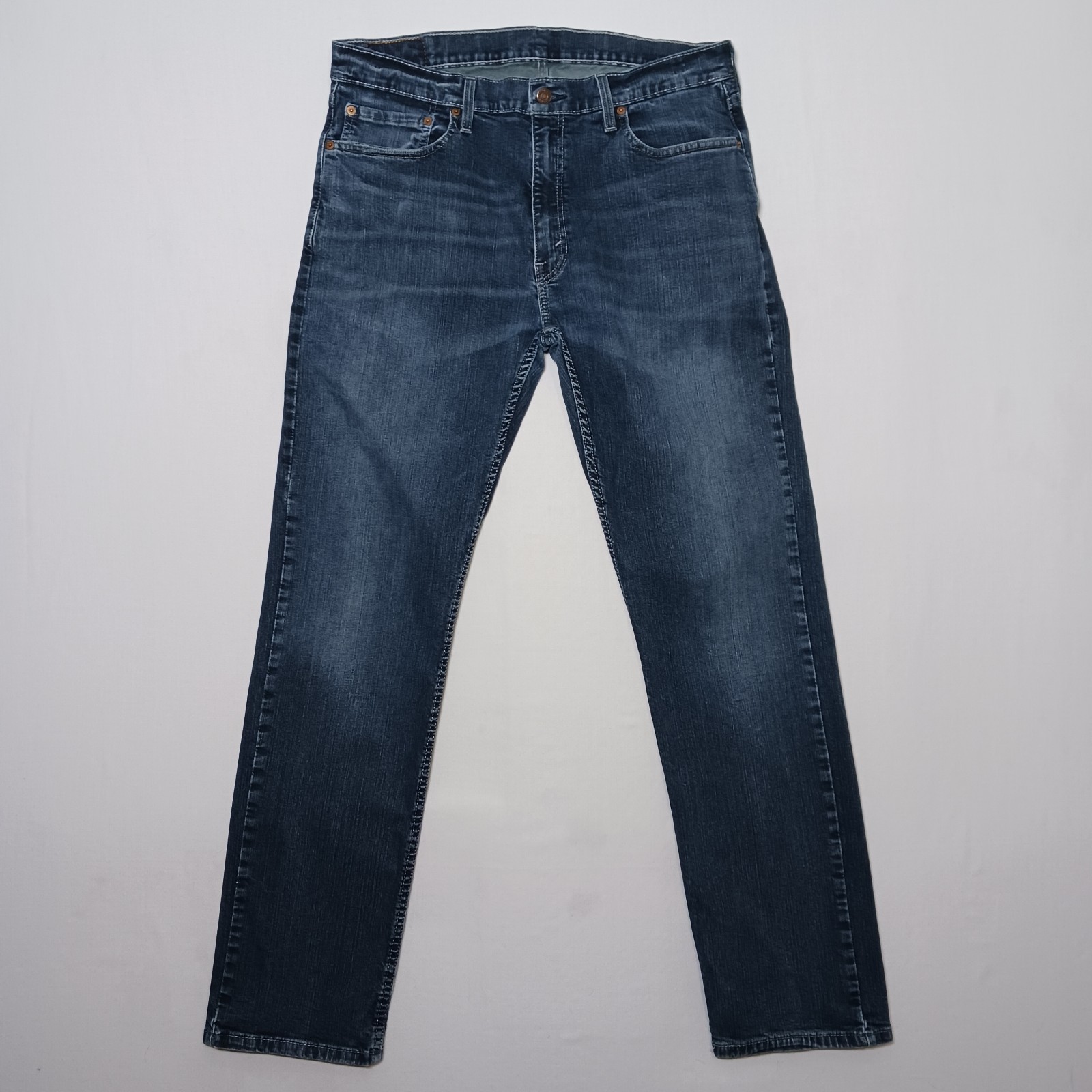 Levi’s 559 Mens Relaxed Straight Jeans 36X34 Dark Blue Wash Denim