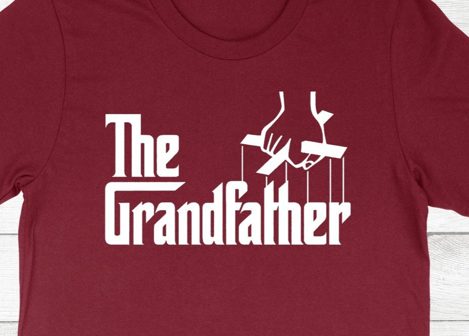 The Grandfather T-Shirt Father’s Day Grand father Gift Cool Grandpa Tee Shirt