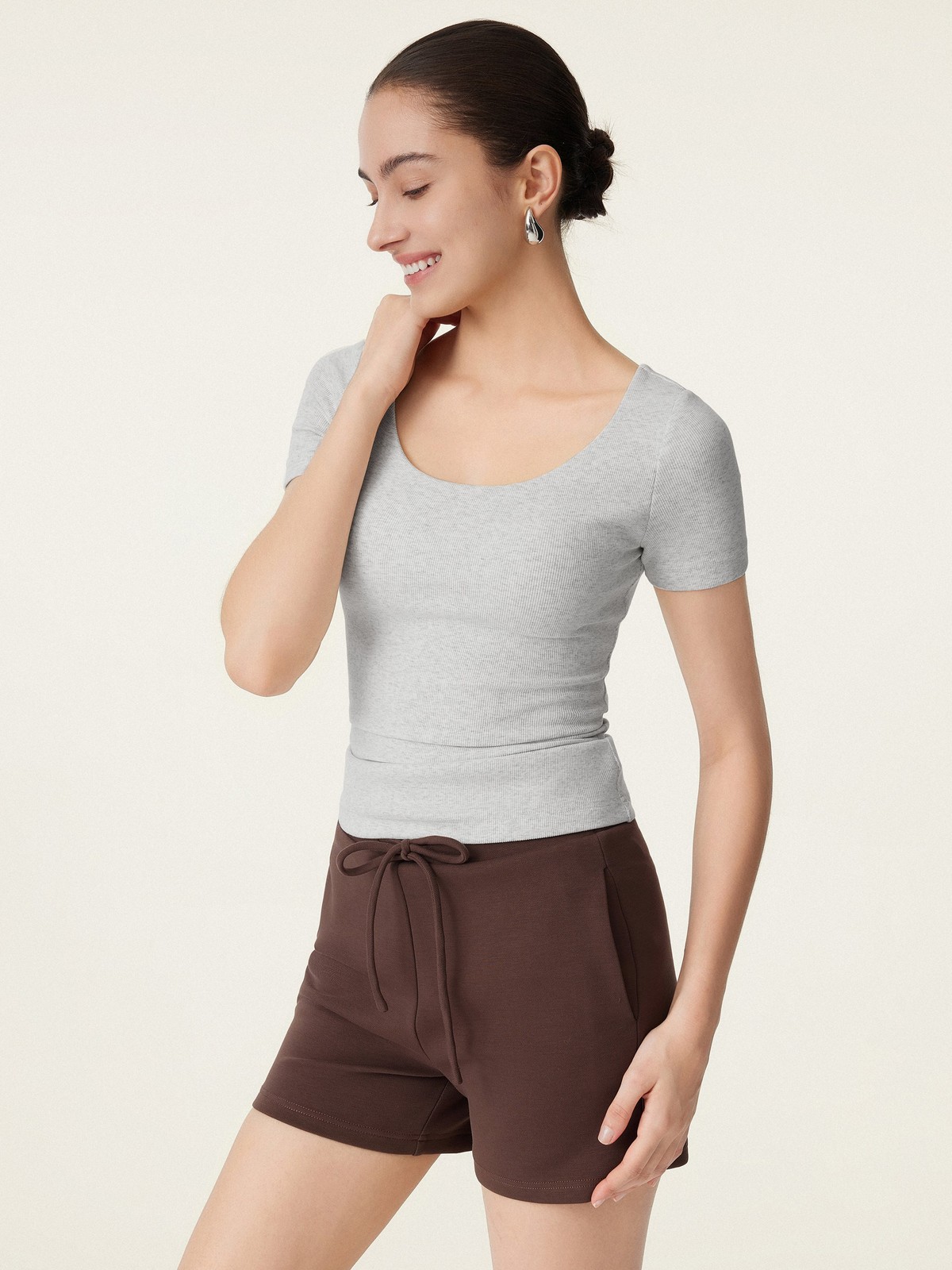 OGL Scoop Neck Cotton New Airy Bra Top