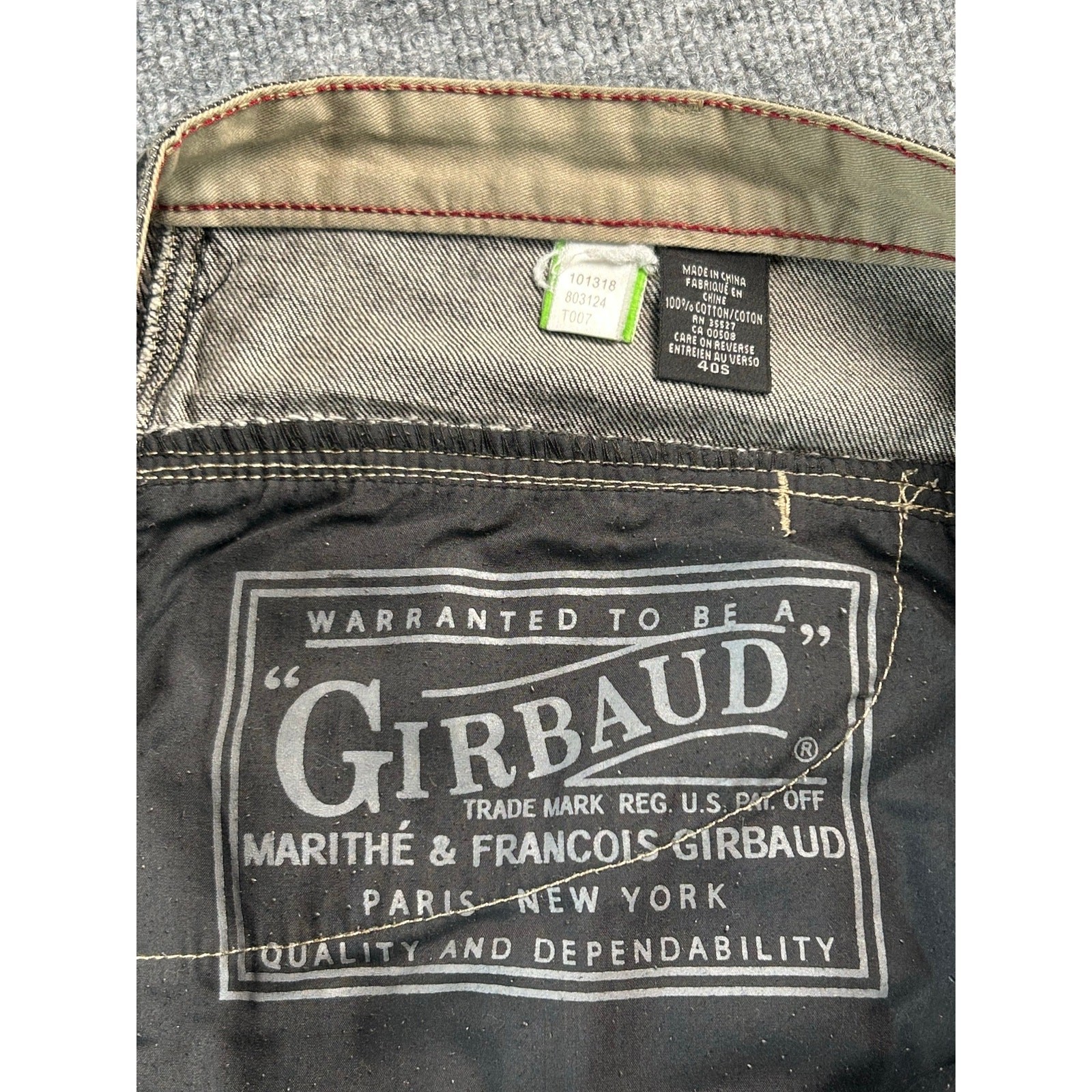 Marlithe Francois Girbaud Jeans Men’s 40 Blk Carpenter Wide Leg Denim Y2K Baggy