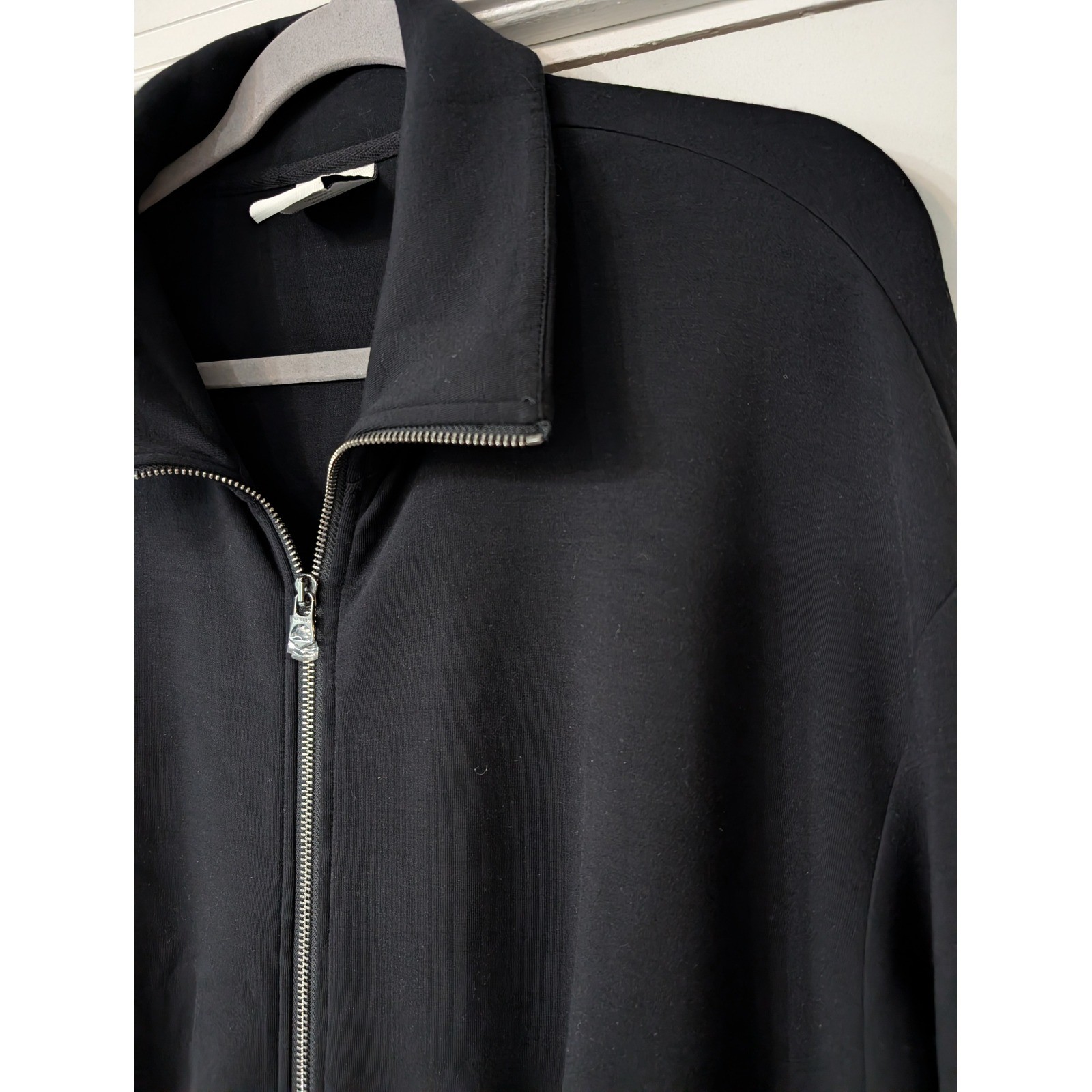 Varley DoubleSoft Jesse Black Long Sleeve Jumpsuit XL Womens Jogger Athleisure