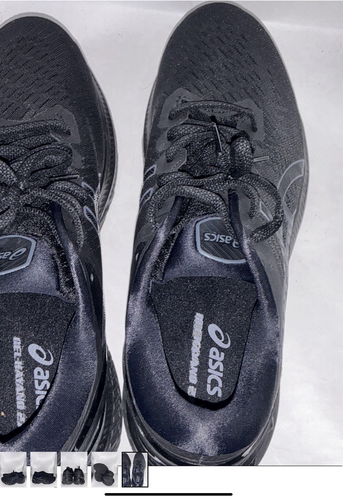 Asics Gel Kayano 29 Triple Black Running Sneakers