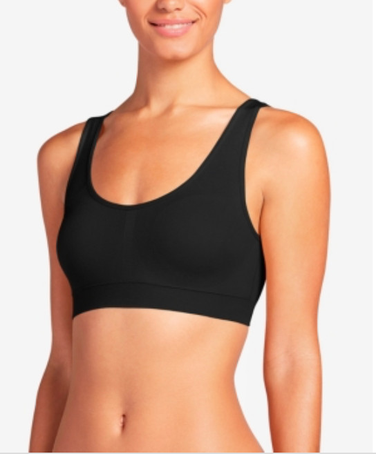 Jockey Modern Micro Seamfree Ballet Back Bralette 2405 – Black