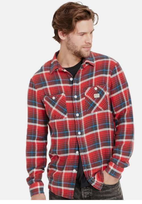 Lot of 7 Polo Ralph Lauren Denim & Supply Plaid Flannel Button Down Shirt NWT S