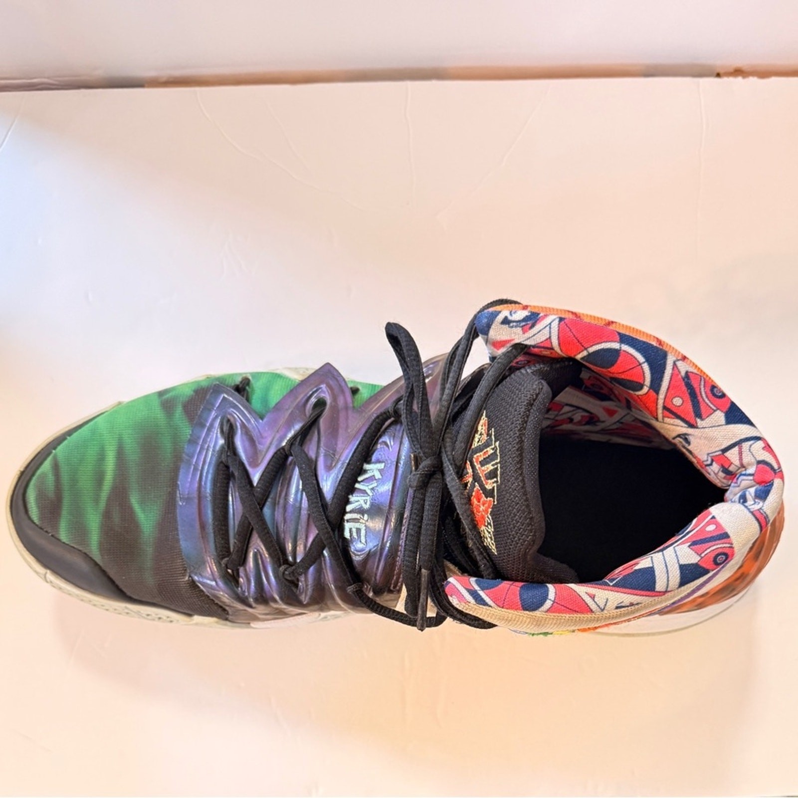 Nike Kybrid S2 Best Of Kyrie Irving Pineapple What The Sneakers (Size 13.5 Men)