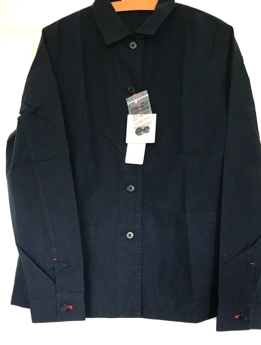 Uniqlo ines de la fressange classic shirt jacket size L