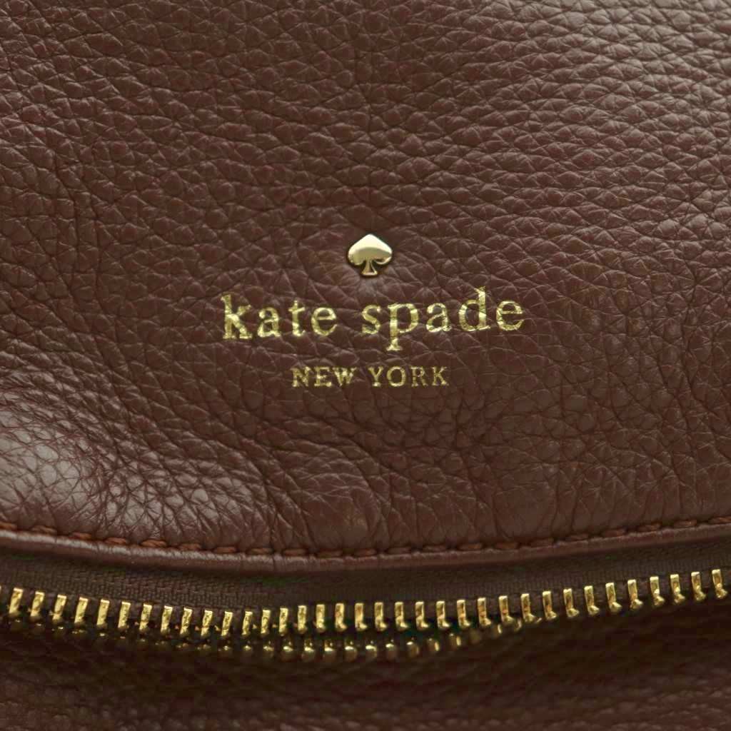 Used Kate Spade 2WAY Shoulder Bag Handbag Brown Black Vector Secondhand 260416