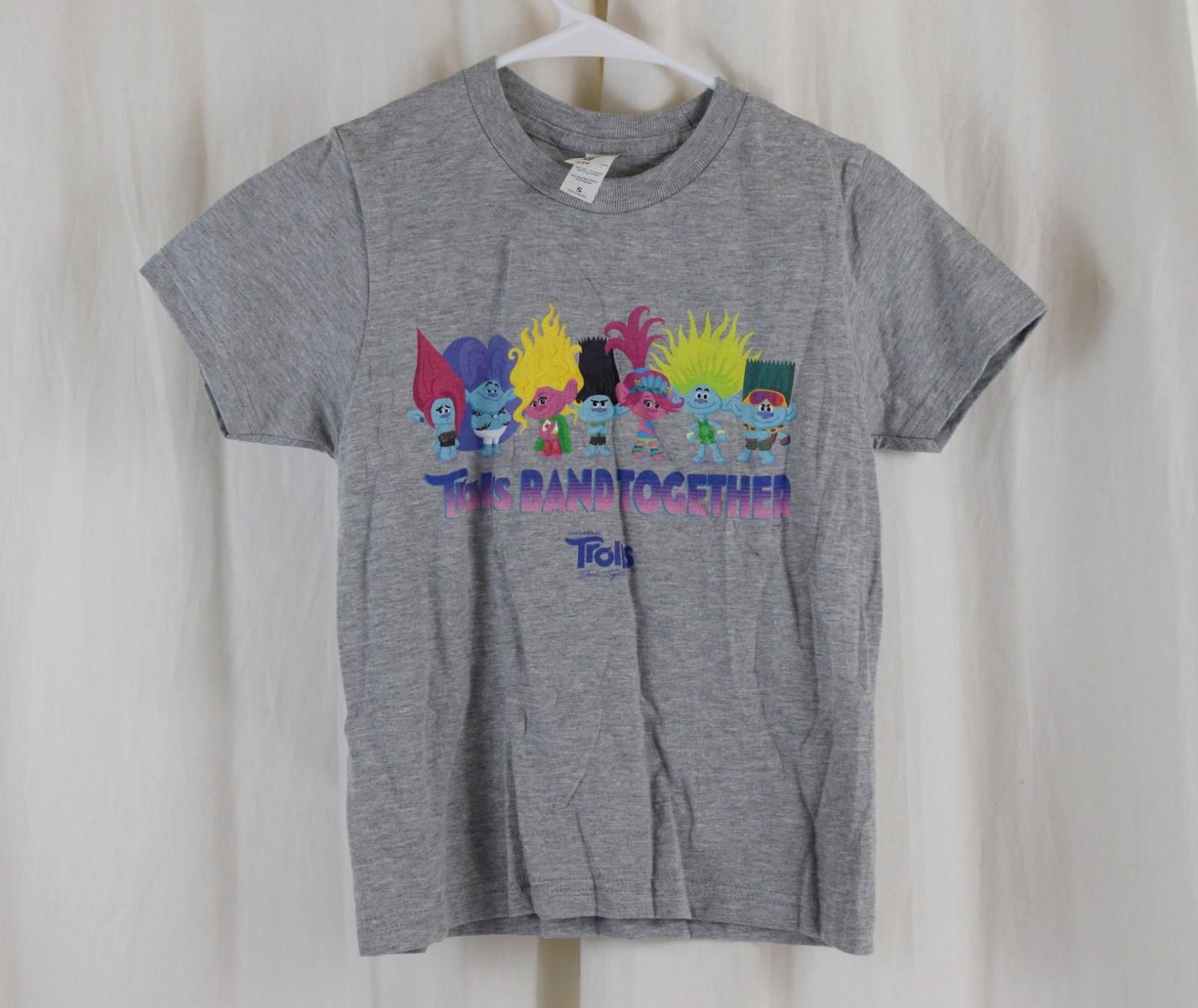 DreamWorks Boys Trolls Band Together Tshirt Multicolor Size Small