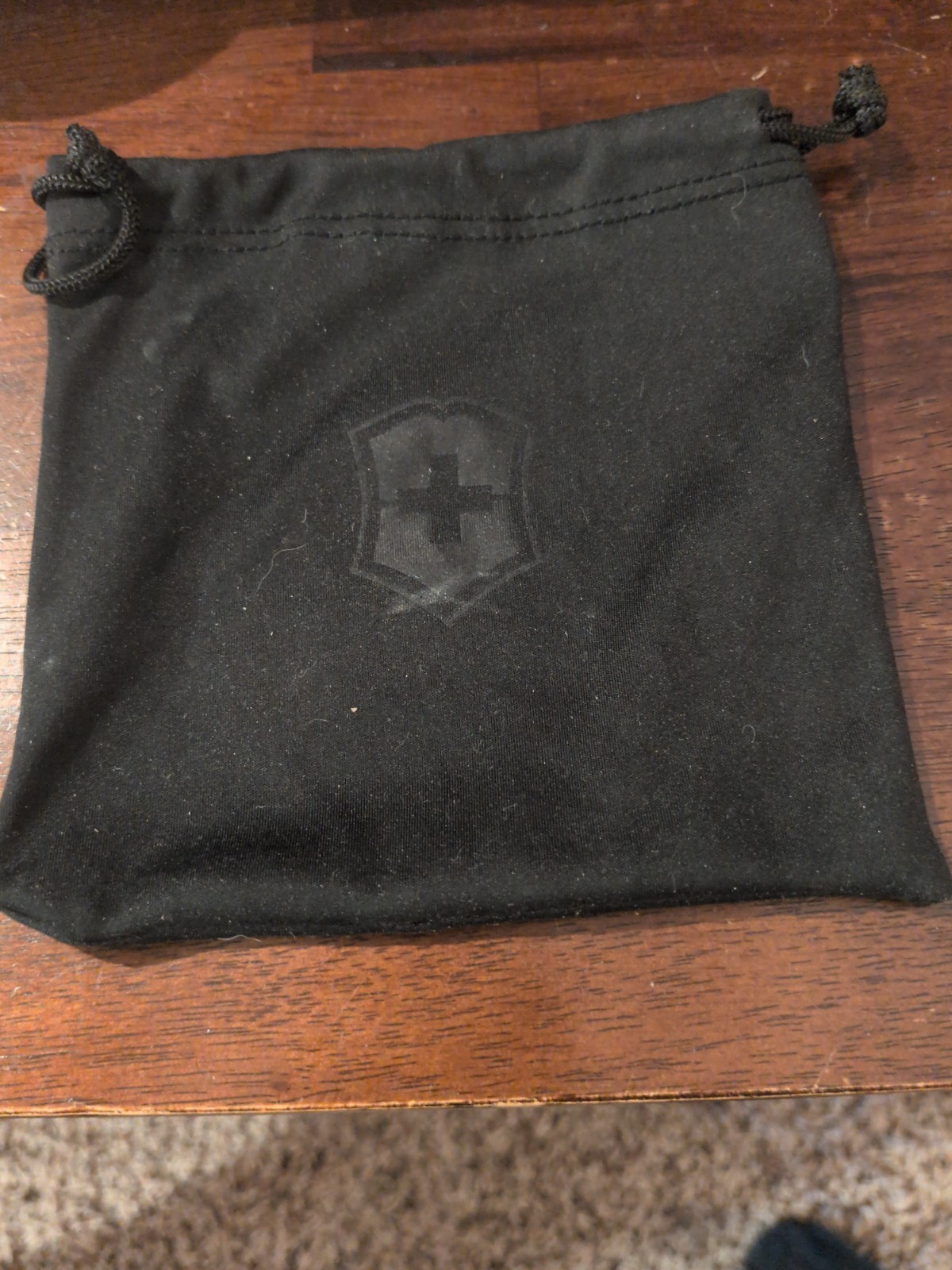 Victorinox Black Drawstring Pouch