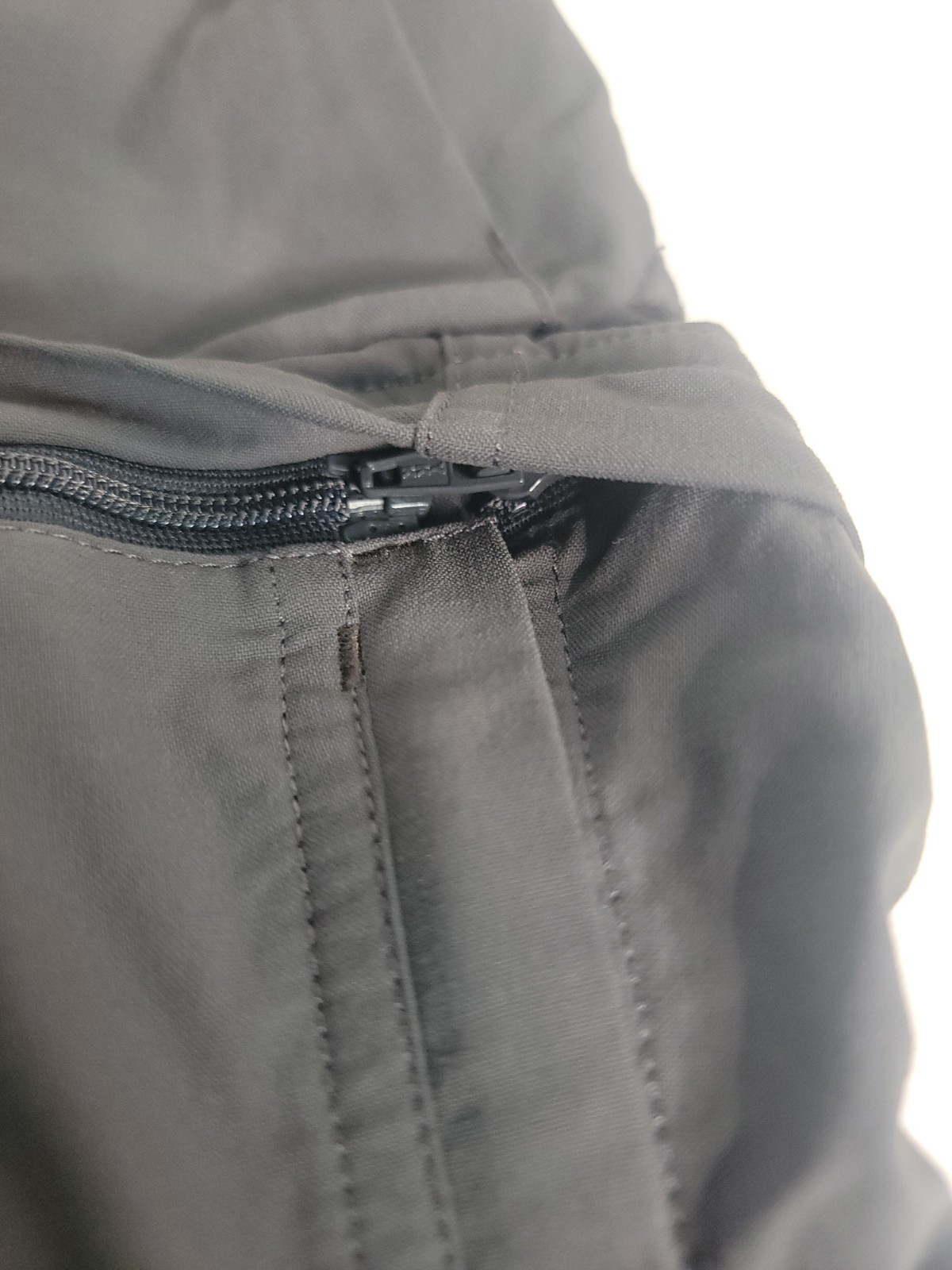 REI Co-Op Pants Mens SZ 30 X 32 Adjustable Length Cargo Gray Outdoor Hiking