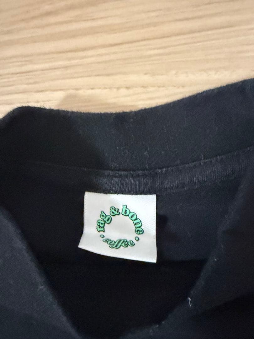 rag & bone x Verdy Coffee T-Shirt Black Size L Limited Edition
