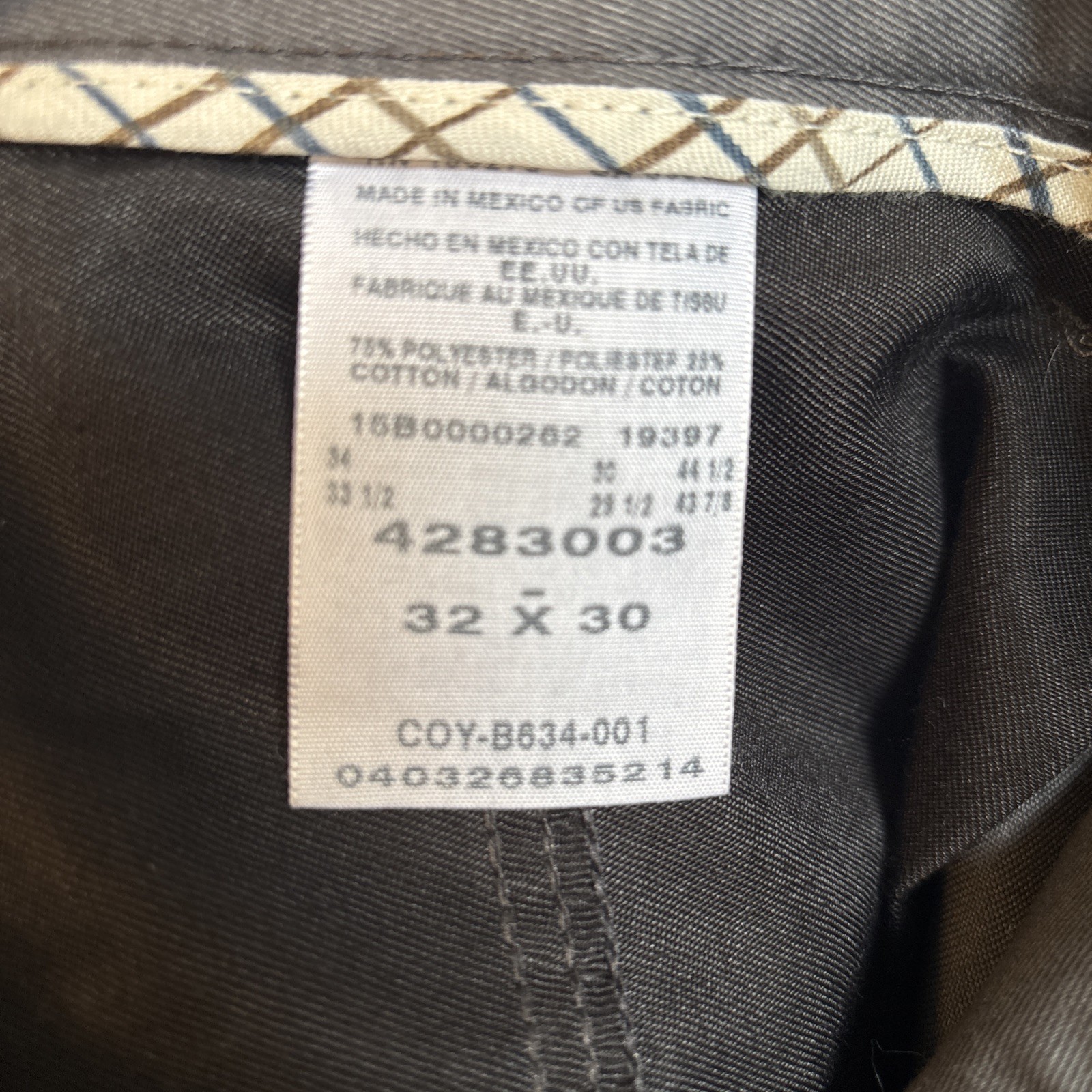 NWT Lee 32X30 Relaxed Fit Flat Front No Iron Charcoal Gray Total Freedom Pants