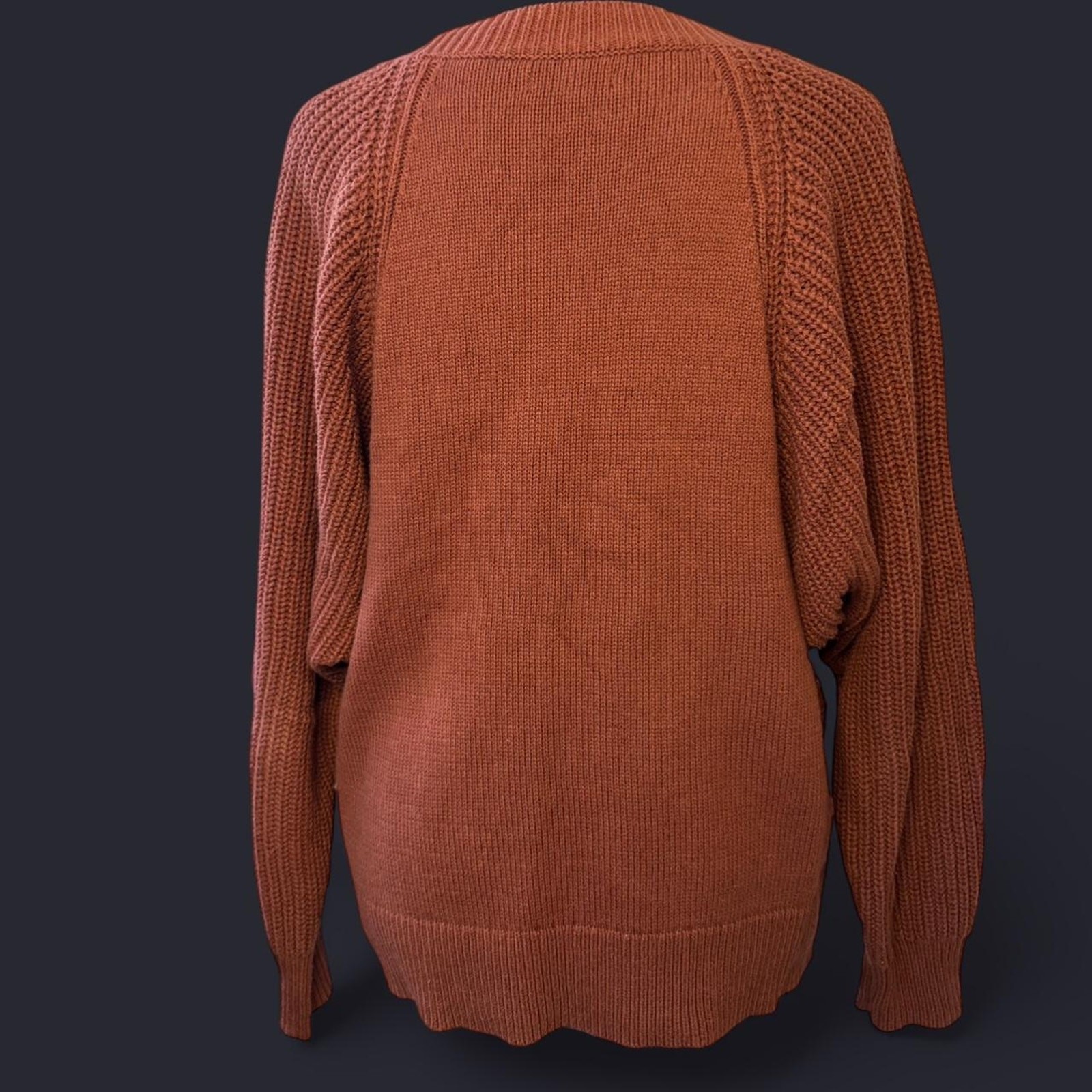 Simply vera wang orange sweater