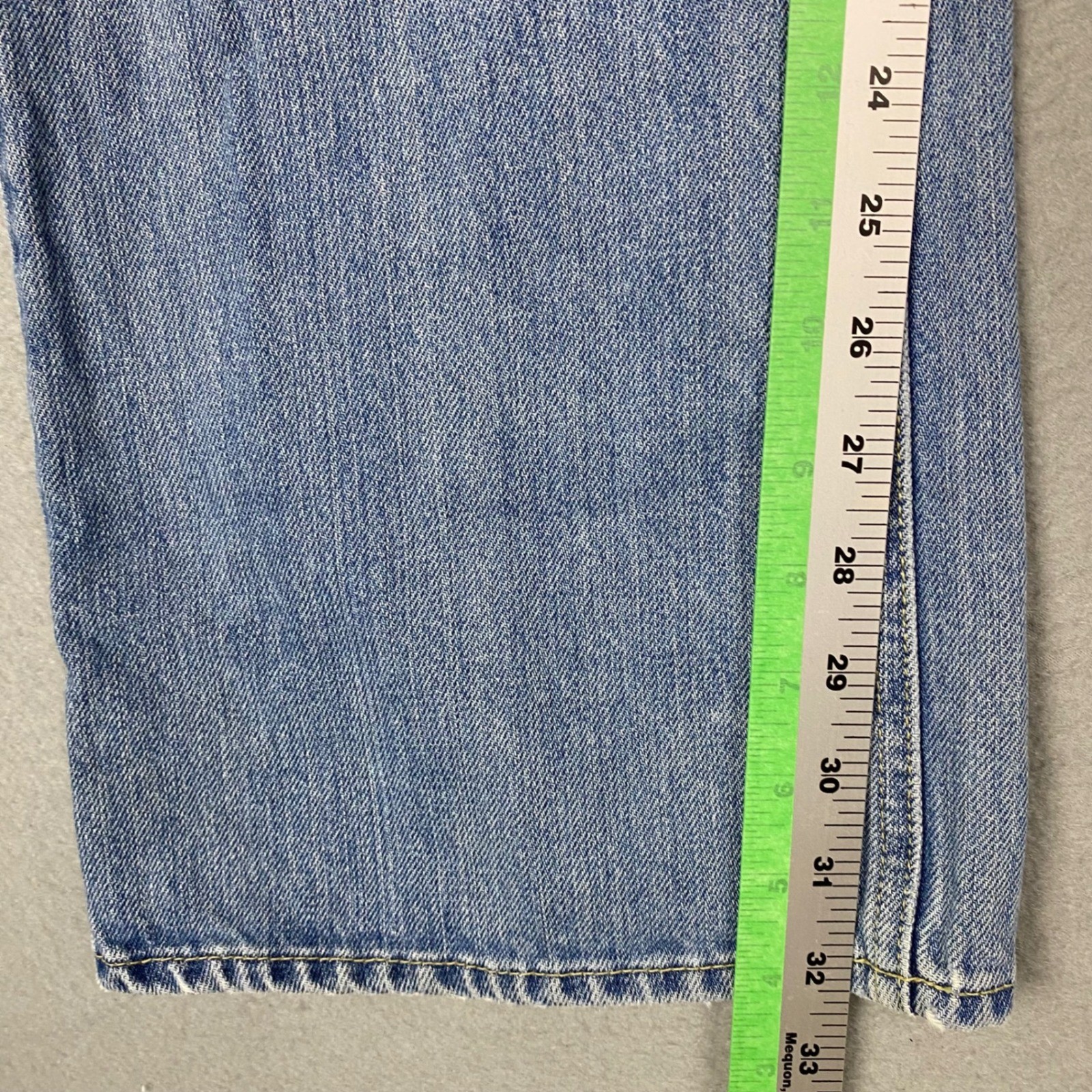 Old Navy Just Below Waist Boot-Cut Medium Wash Denim Jeans Womens 12 Long Y2K