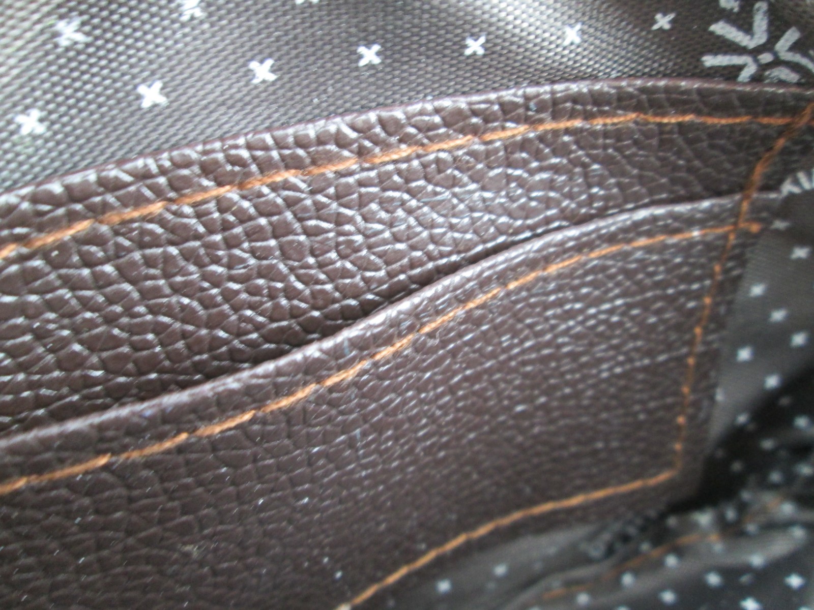 Lavender Faux Leather Crossbody Bag Purse Shoulder Min Min 7.75″ x 4.5″
