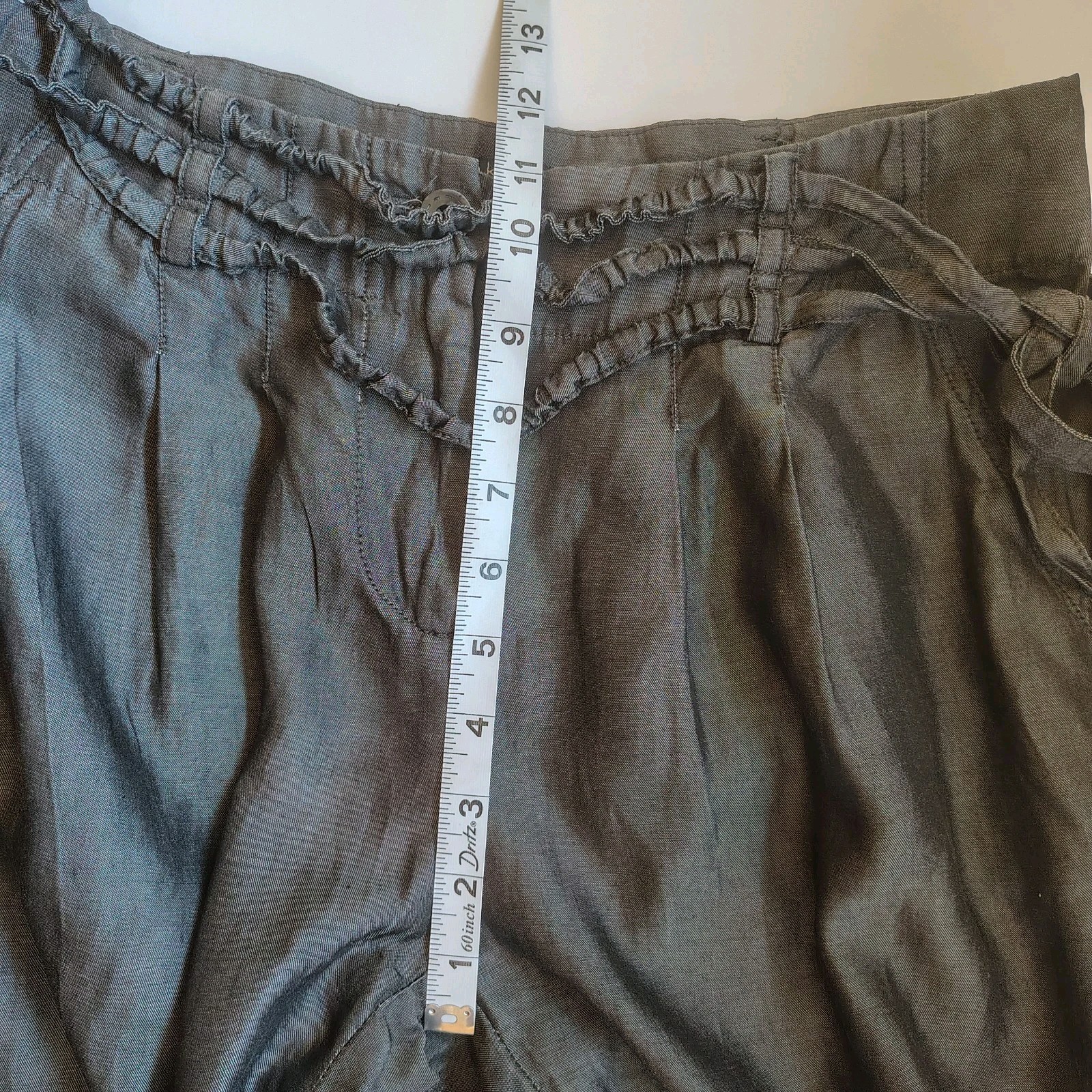 Akela Key French Designer Pants Size 6 Edgy Indie Cyberpunk Rave Festival 90s