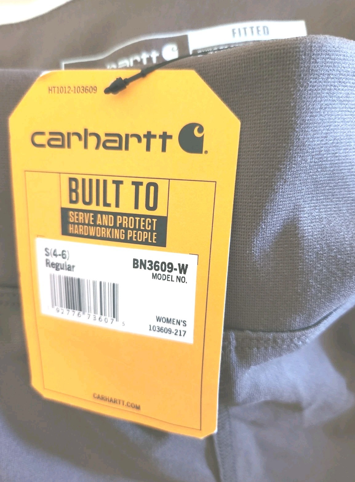 Carhartt Force Fitted Lightweight Utility Legging – BN3609-W Tarmac S (4-6) Reg.