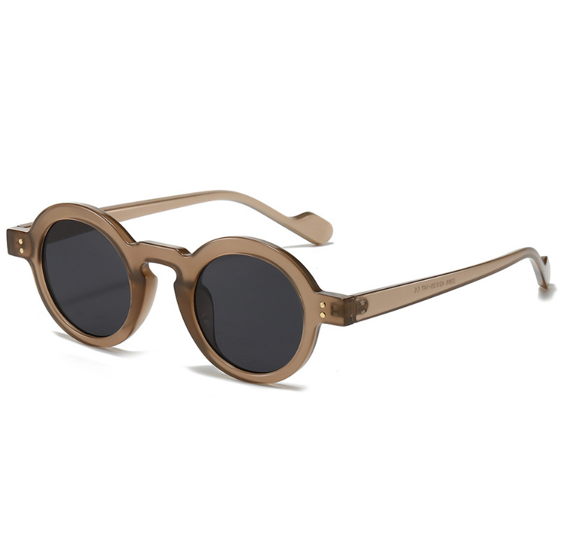 Classic Small Frame Round Sunglasses For Men Women Retro Outdoor Shade Glasses